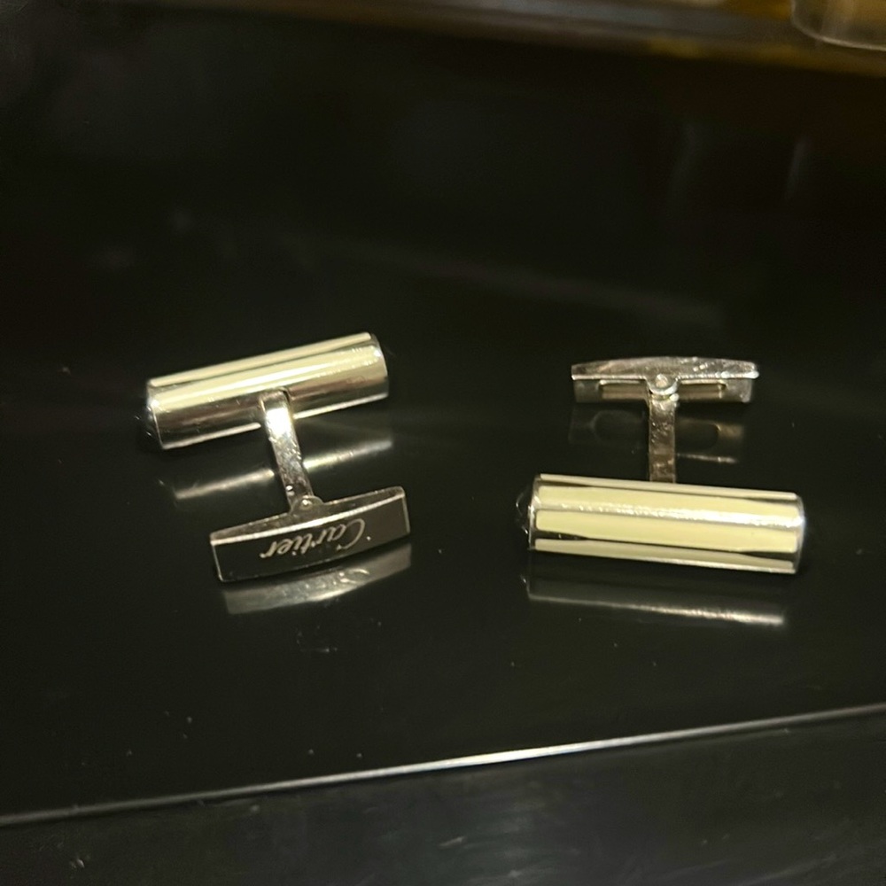 cartier 925 cufflinks